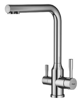 Смеситель для кухни Raglo R81.61.05 с подключением фильтра сатин